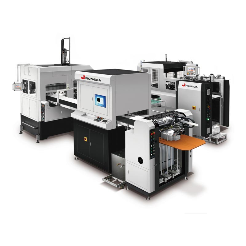 Automatický stroj na výrobu luxusných krabičiek